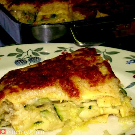 Lasagne mit Zucchinifüllung