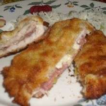 Cordon bleu mit Pfefferonifüllung