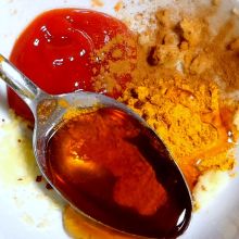 Marinade verrühren