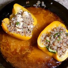 Paprika braten