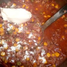 Thunfischsauce binden