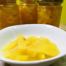 Ananas Kompott einkochen