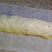 Strudel einrollen