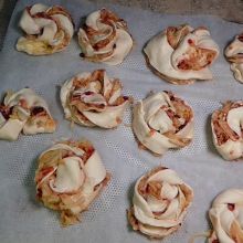 Apfelschnecken backen
