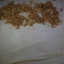Apfelstrudel einrollen