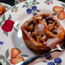 Apfel Zimt Schnecken aus Germteig