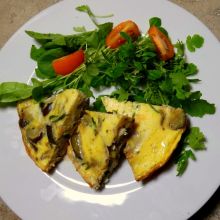 Auberginen Frittata
