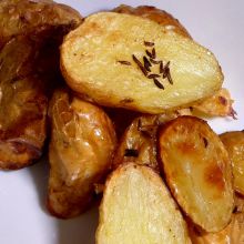 Backofenkartoffeln mit Kümmel