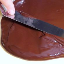Torte glasieren
