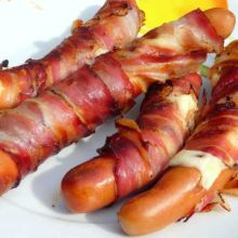 Berner Würstel vom Holzkohlengrill