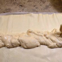 Strudel füllen