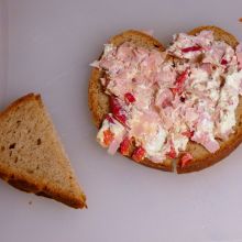 Brot bestreichen