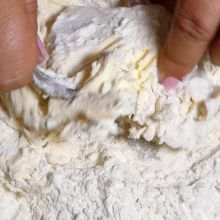 Butter abbröseln