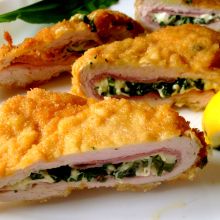 Bärlauch Cordon bleu