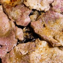 Fleisch anbraten
