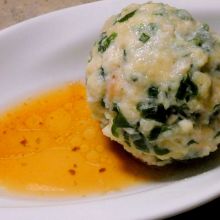 Bärlauch Semmelknödel