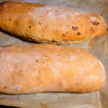 Ciabatta backen