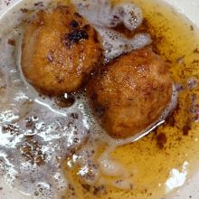 Schwalbennester frittieren