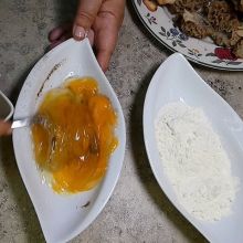 Eier verrühren