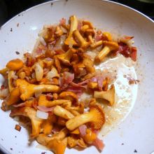 Eierschwammerl braten