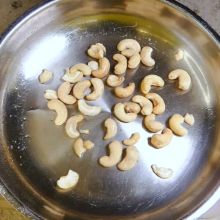Cashewkerne rösten