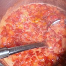 Marmelade kochen