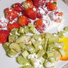 Früchte vorbereiten