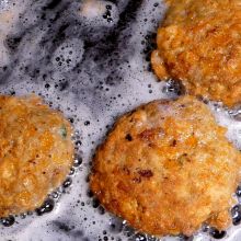 Laibchen frittieren