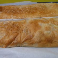 Strudel goldbraun backen