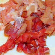 Fleisch klein schneiden