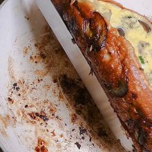 Frittata wenden