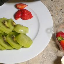 Früchte vorbereiten