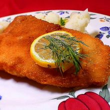 Gebackener Buntbarsch