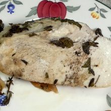 Gebratenes Putenfleisch