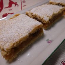Gedeckter Apfelkuchen