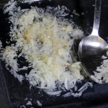 Olivenöl erhitzen