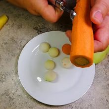 Gemüse vorbereiten