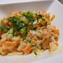 Gemüsemayonnaise Salat