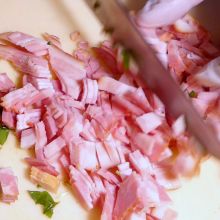Speck schneiden