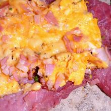 Braten füllen