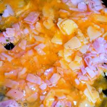 Omelette braten