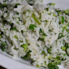 Grüner Reis