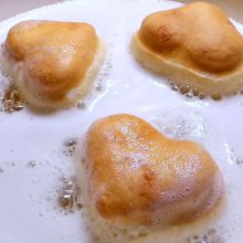 Herz Krapfen backen