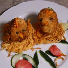 Hühnernuggets Küken