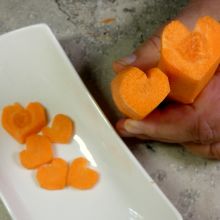 Karottenherzen