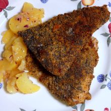 Karpfen in Mohnpanade