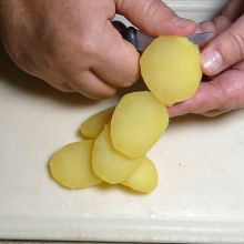 Kartoffel schneiden