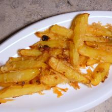 Kartoffelsticks mit Parmesan