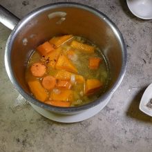 Gemüse weich kochen