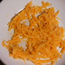 Kürbis braten